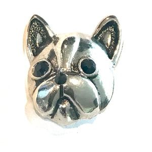 Snap button 20mm Gingersnaps Frenchmen dog ASN20